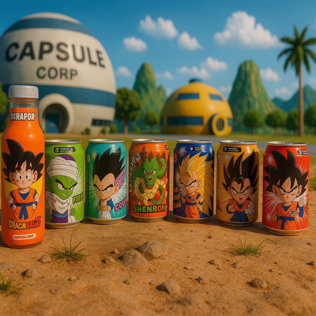 Dragon Ball Drink Collection- Coleccion de bebidas japonesas Dragon Ball