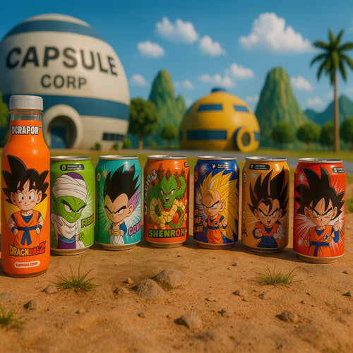 Dragon Ball Drink Collection- Coleccion de bebidas japonesas Dragon Ball