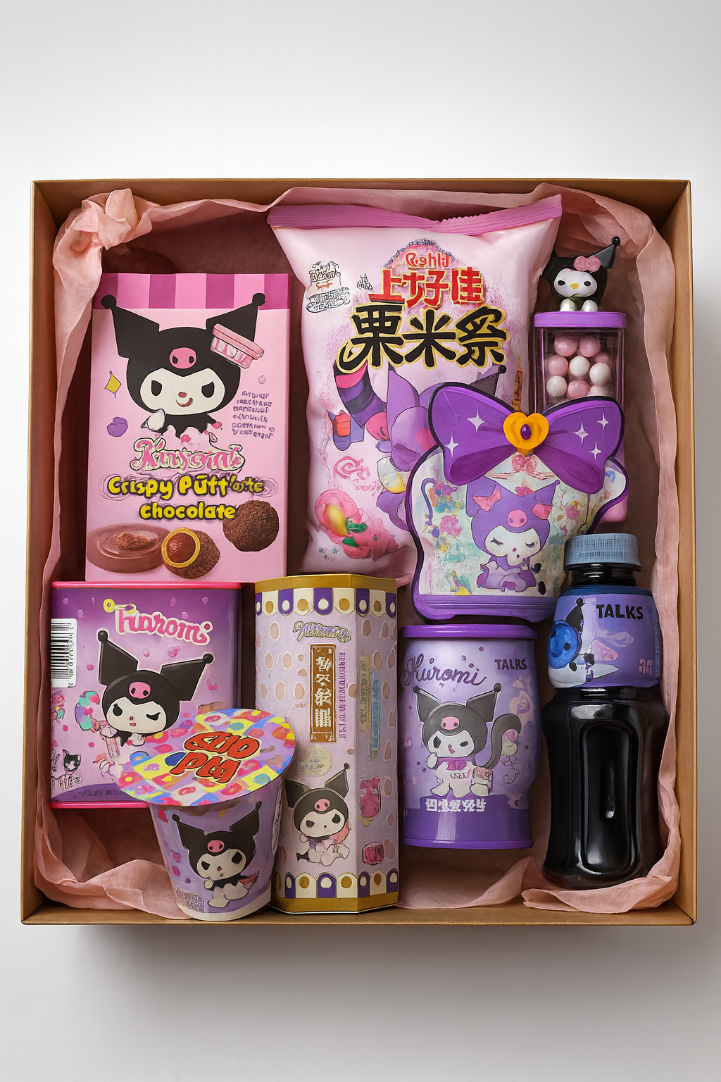 Kuromi Kawaii Snack & Candy Box XL – Hoyo24 Kuromi Kawaii Snack & Candy Box XL – Hoyo24