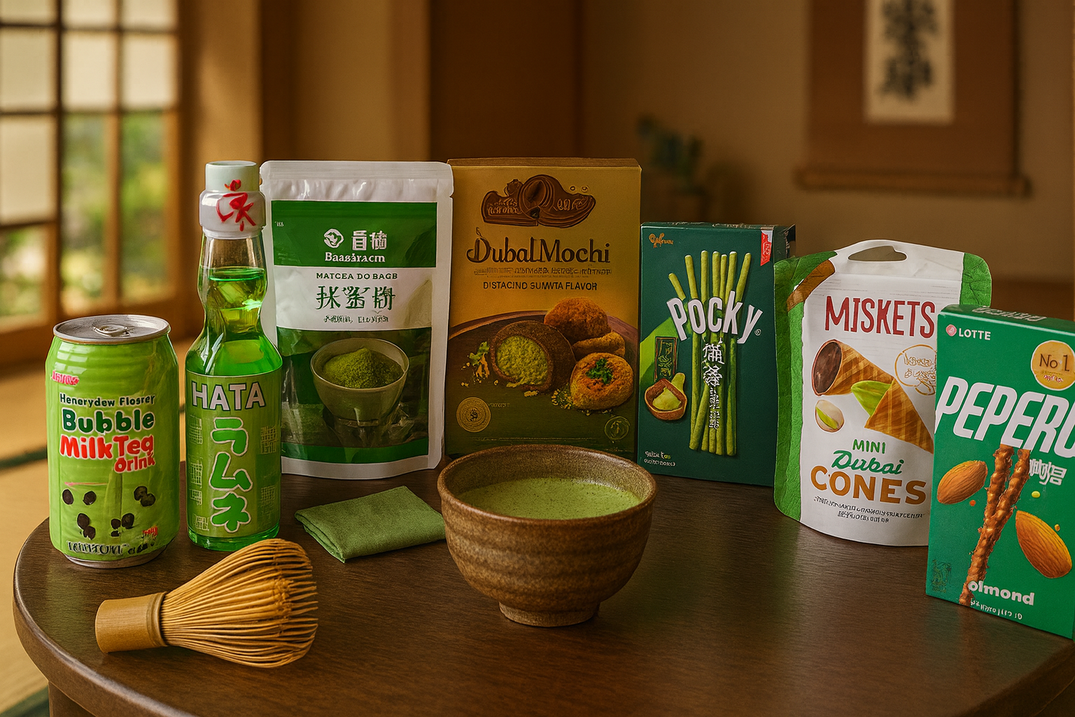 Matcha & Dubai Deluxe Experience Box para dos