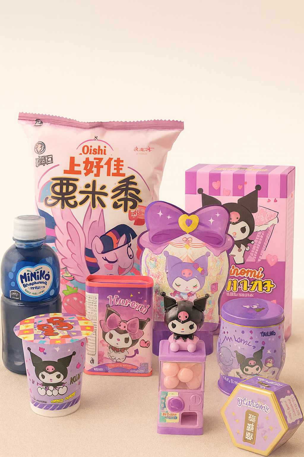 Kuromi Kawaii Snack & Candy Box