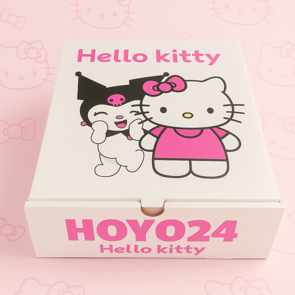 Hello Kitty Kawaii Box – Caja Sanrio con dulces, gominolas y bebida kawaii
