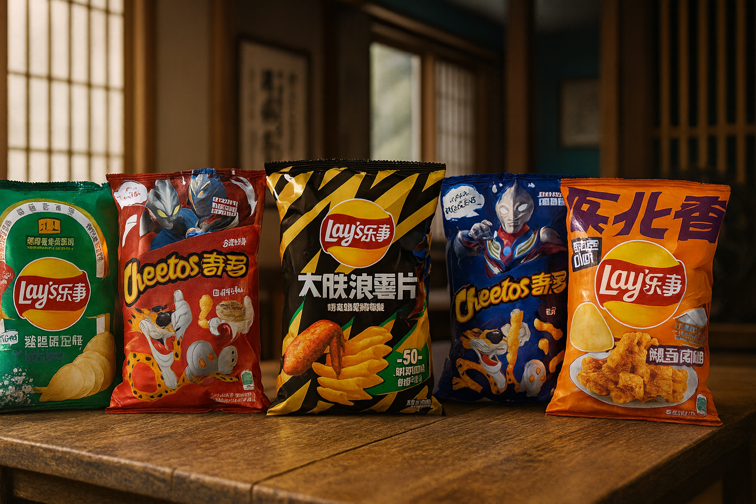 Lays Japonesas & Cheetos Asiáticos Discover Box