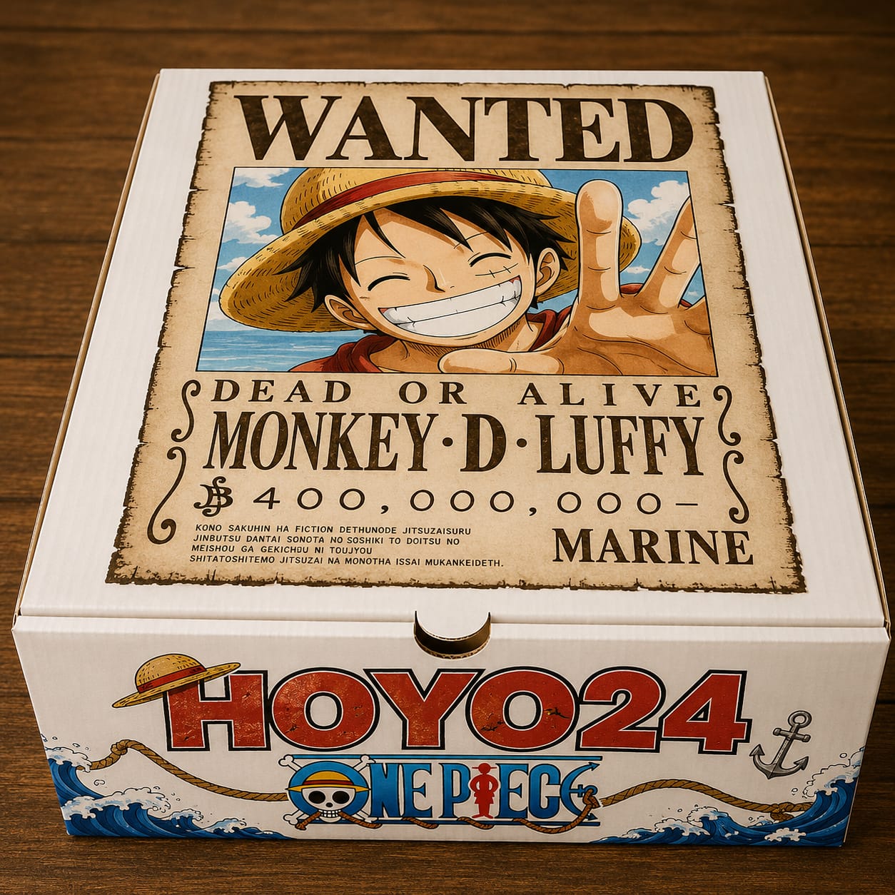 One Piece Wanted Box- Edición limitada de colección