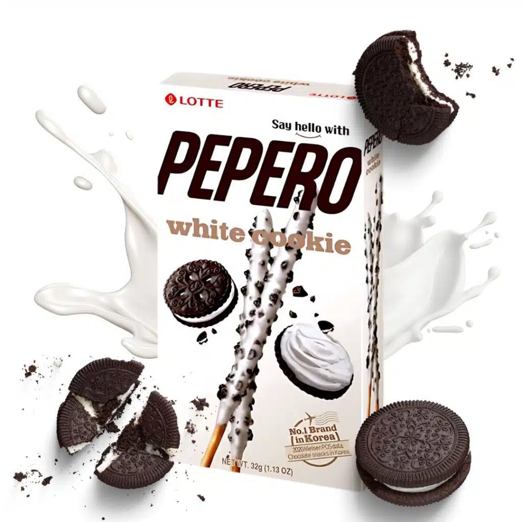 Pepero White Cookie (Chocolate Blanco + Galleta)