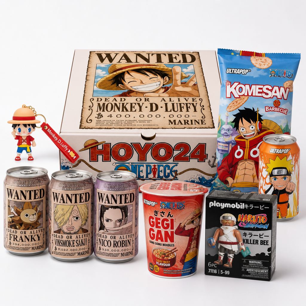 Luffy & Naruto Wanted Mix Box - imagen generada del bundle